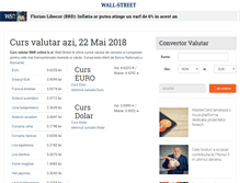Tablet Screenshot of curs.wall-street.ro